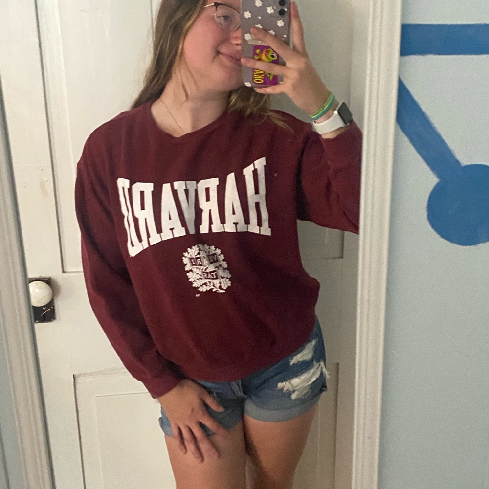 Harvard crewneck